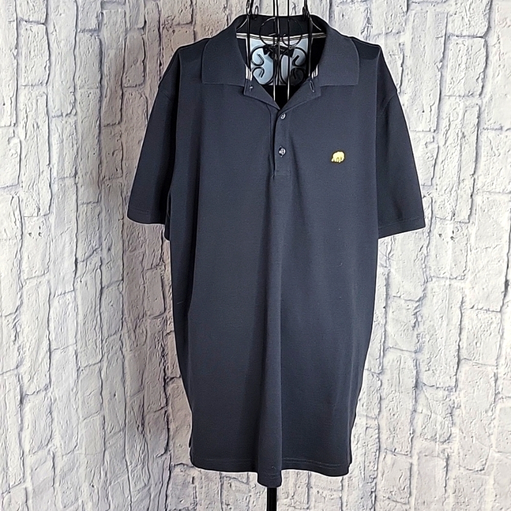 BANANA REPUBLIC‎ Black Polo Shirt XL